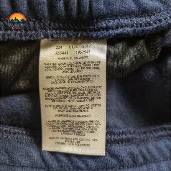 NWT Columbia Tapered Leg Sweatpants Navy White Collegiate Stretch Men Sz 1X/XXL - Picture 7 of 10